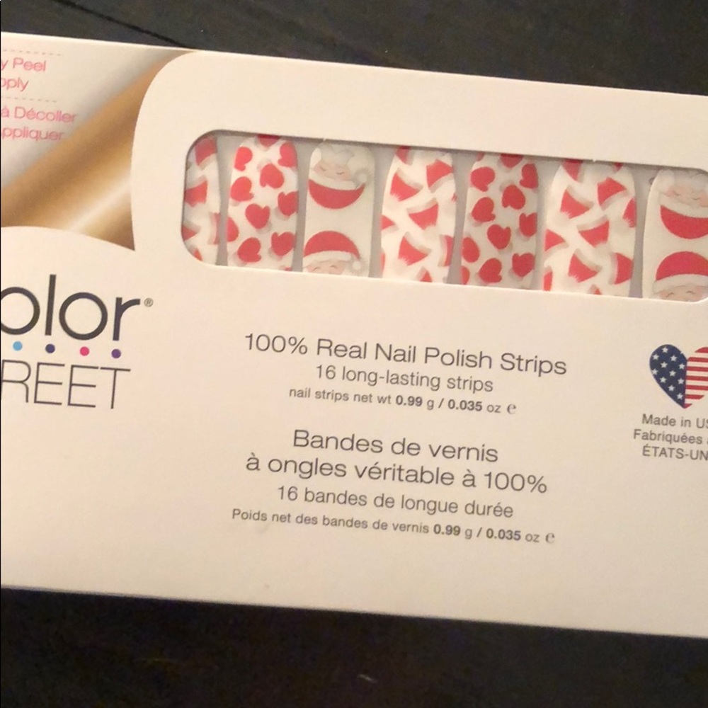 Color street nail stripes
